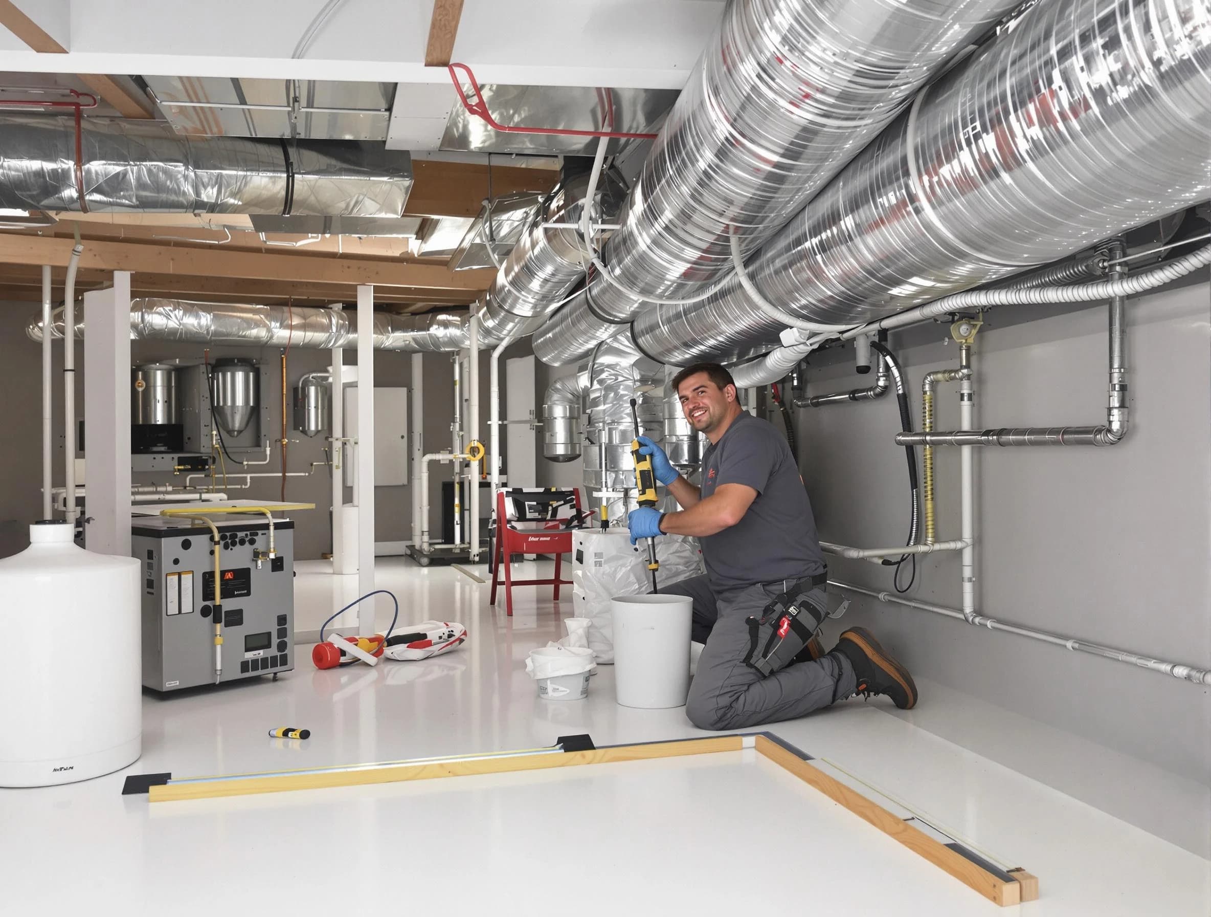 Professional duct sealing service by Doraville Air Duct Cleaning in Doraville