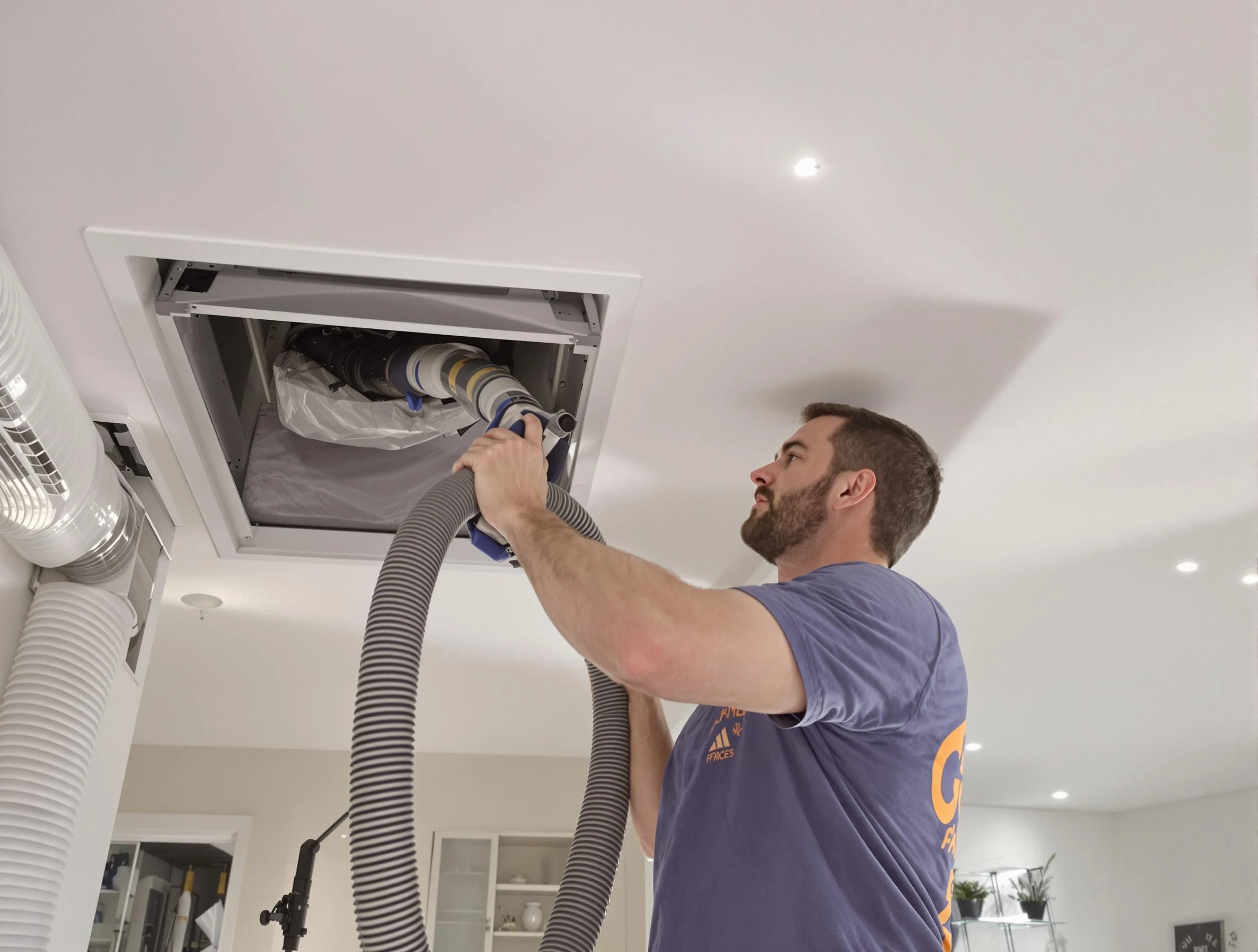 Precision indoor duct cleaning by Doraville Air Duct Cleaning in Doraville