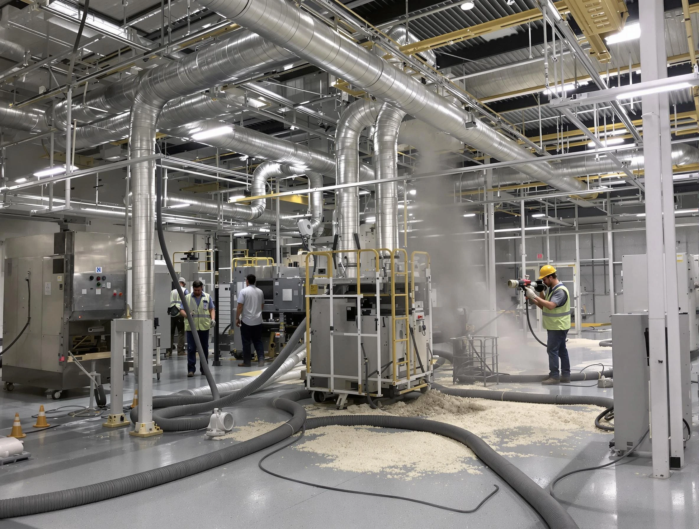 Heavy-duty industrial duct cleaning by Doraville Air Duct Cleaning in Doraville